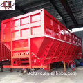 Live Bottom Trailer With Conveyor For-Gravel Sand Grain